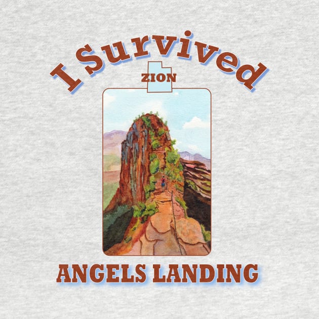 I Survived Angels Landing, Zion National Park by MMcBuck